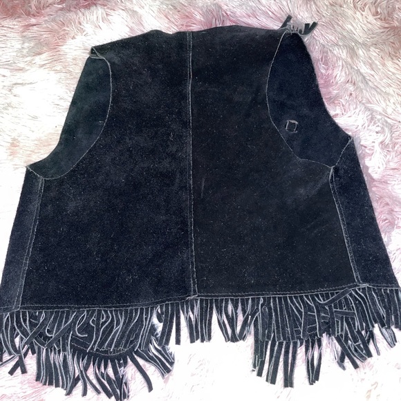 John R.Craighead Co, Inc. child’s western leather vest - Picture 6 of 8